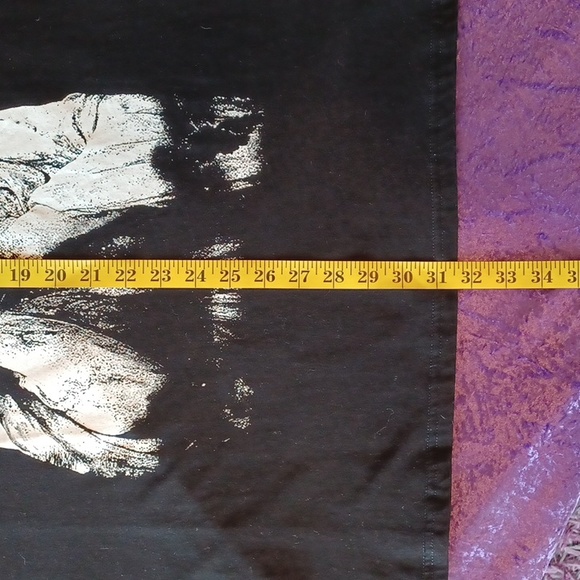 UC 2x WIDOW black short sleeve tshirt with a NUN HEAD IN HAND "FU## ED" ON CHEST - Picture 9 of 10